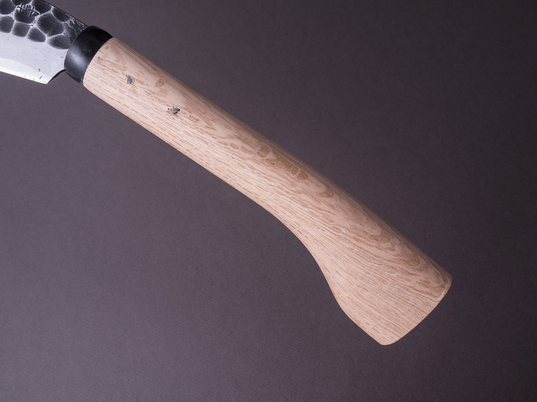 saihateページ Ajikataya - Old Style Hatchet - Tsuchime - 210mm - Ho Wood