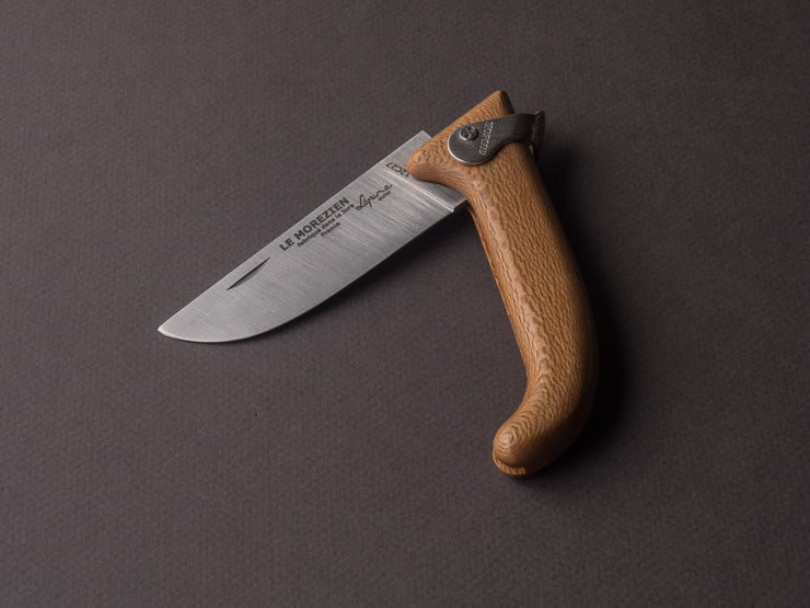 Lepine - Folding Knife - Le Morezien 80mm - Securizoux Lock - Plane Tree Handle