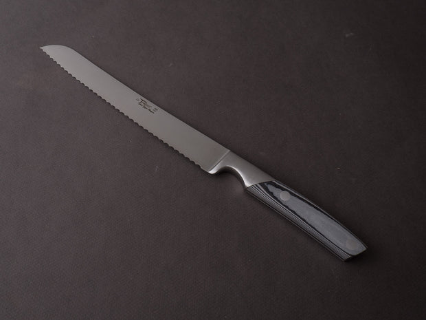Goyon-Chazeau - Le Thiers - Bread Knife - Grey Paperstone Handle