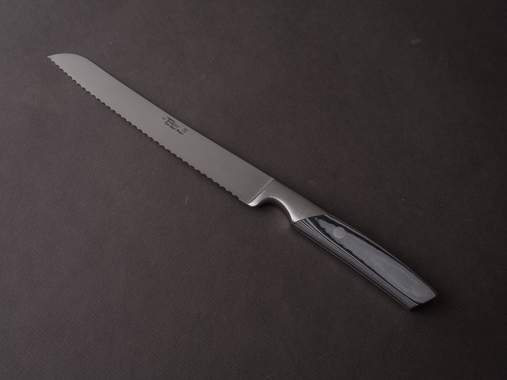 Goyon-Chazeau - Le Thiers - Bread Knife - Grey Paperstone Handle