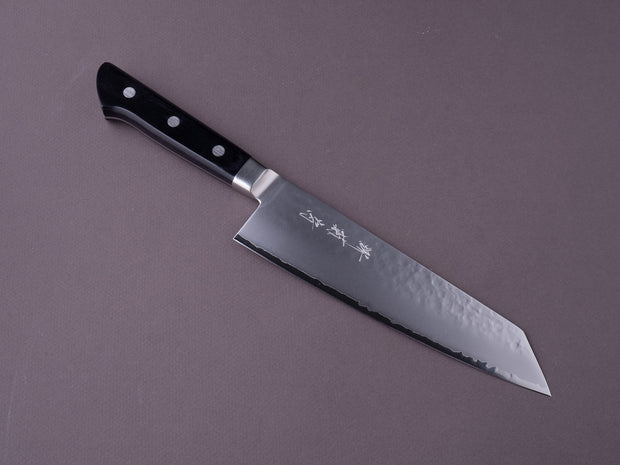 Sakai Kikumori - VG5 - 190mm - Kiritsuke Santoku - Western Black Pakka Handle