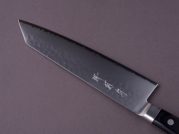 Sakai Kikumori - VG5 - 190mm - Kiritsuke Santoku - Western Black Pakka Handle