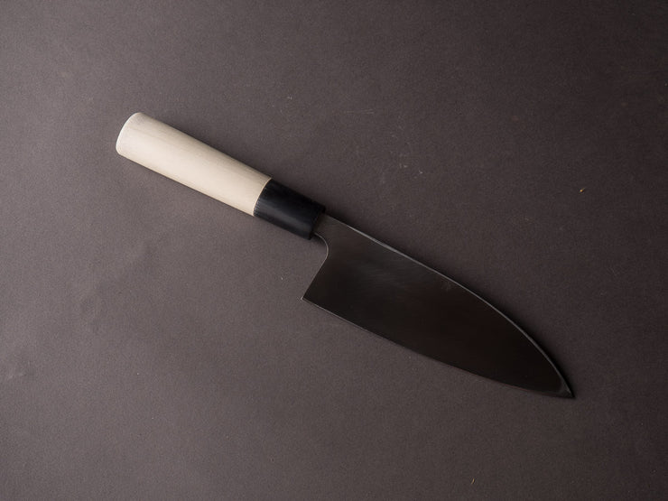 Mumei - Stainless - Left Handed - 150mm Deba - Ho Wood Handle