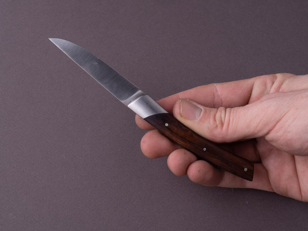 Coutellerie Chambriard - Le Thiers "Compact" - Folding Knife - Iron Wood Handle - Spring Lock