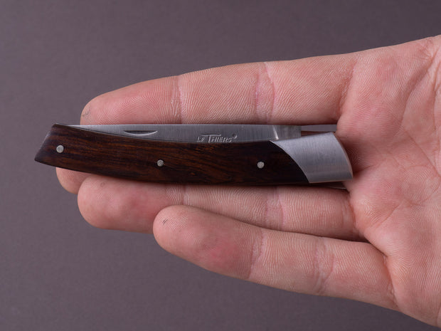 Coutellerie Chambriard - Le Thiers "Compact" - Folding Knife - Iron Wood Handle - Spring Lock