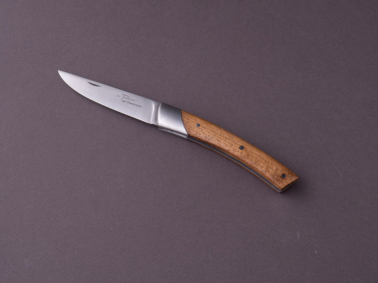 Coutellerie Chambriard - Le Thiers "Compact" - Folding Knife - Oak Handle - Spring Lock