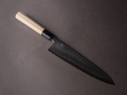 Takada no Hamono - White #1 - Suiboku - 240mm Gyuto - Ho Wood Handle