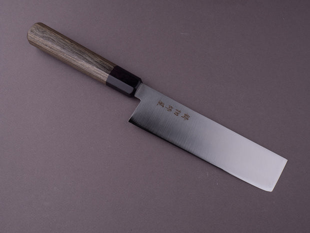 Hitohira - Imojiya TH - Stainless - 175mm Nakiri - Grey Handle