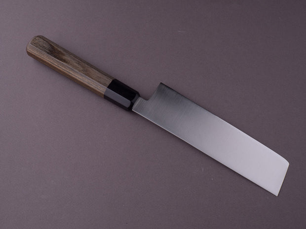 Hitohira - Imojiya TH - Stainless - 175mm Nakiri - Grey Handle