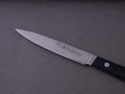 K Sabatier - 200 Range - 14C28N - 4" Paring- G10 Handle - Leather Sleeve