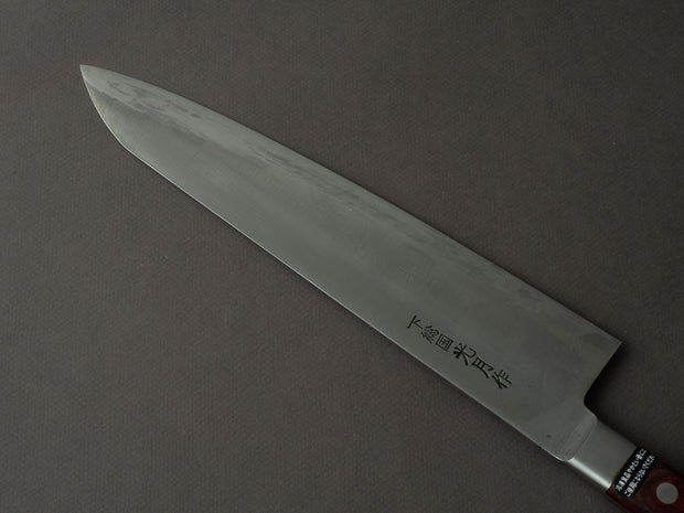 Goko Hamono - Kogetsu - Mono White #1 - 270mm Gyuto - Western Handle