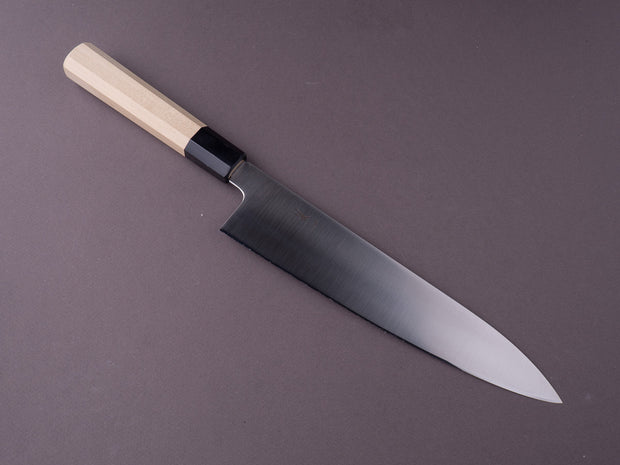 Hitohira - FJ VG10 - 240mm Gyuto - Ho Wood Handle (Wa/Fine Edge)