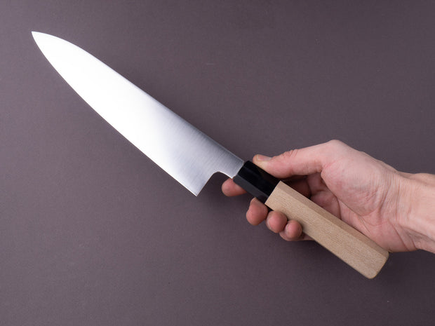 Hitohira - FJ VG10 - 240mm Gyuto - Ho Wood Handle (Wa/Fine Edge)