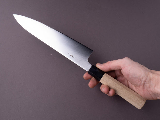 Hitohira - FJ VG10 - 240mm Gyuto - Ho Wood Handle (Wa/Fine Edge)