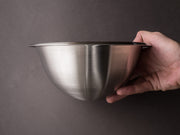 Matfer Bourgeat - Hemispherical Stainless Steel Mixing Bowl - 8"