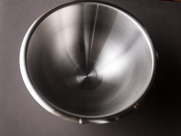 Matfer Bourgeat - Hemispherical Stainless Steel Mixing Bowl - 10"