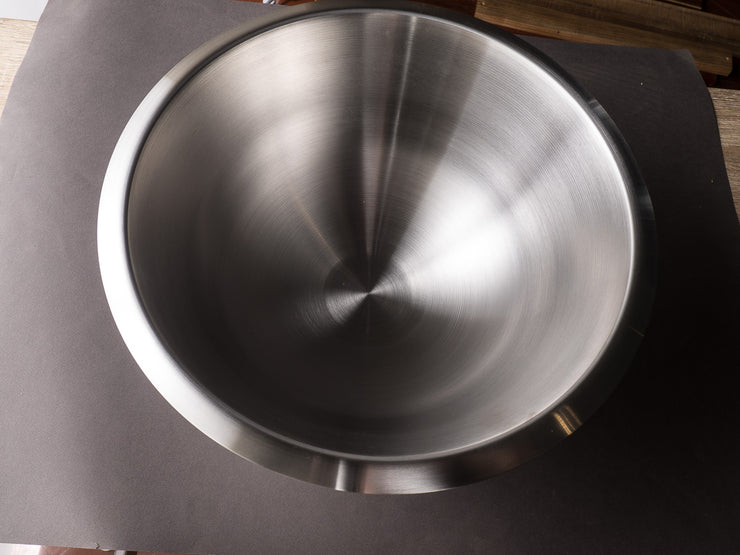 Matfer Bourgeat - Hemispherical Stainless Steel Mixing Bowl - 12"