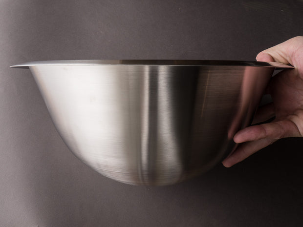 Matfer Bourgeat - Hemispherical Stainless Steel Mixing Bowl - 12"