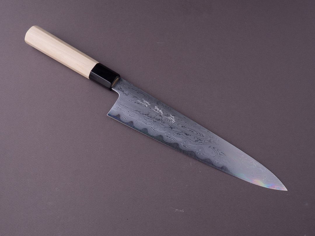 hanamori様 Sakai Kikumori - Nakagawa VG10 Damascus - 270mm Yanagiba