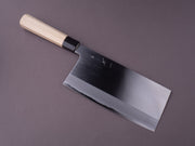 Hitohira - Togashi - White #2 - 220mm Chinese Cleaver - Ho Wood Handle - #6