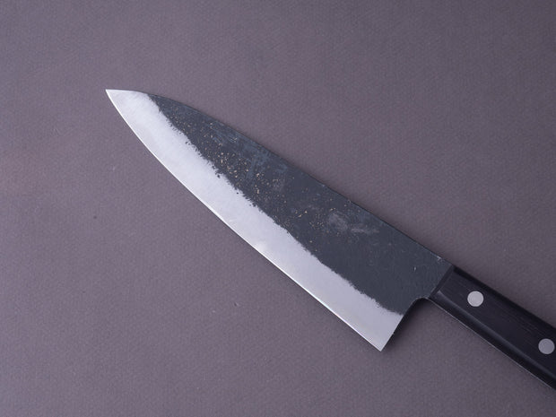 Morihei - Hisamoto - White #1 - Kurouchi - 180mm - Gyuto - Western Handle (No Bolster)