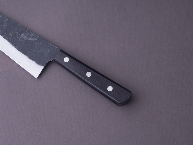 Morihei - Hisamoto - White #1 - Kurouchi - 180mm - Gyuto - Western Handle (No Bolster)