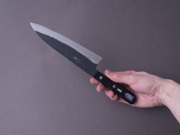 Morihei - Hisamoto - White #1 - Kurouchi - 180mm - Gyuto - Western Handle (No Bolster)