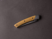 Coutellerie Chambriard - Le Thiers "Mi-Jo" - Folding Knife - Box Wood Handle - Button Lock