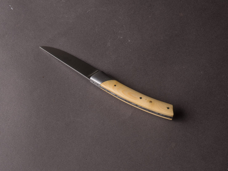 Coutellerie Chambriard - Le Thiers "Compact" - Folding Knife - Box Wood Handle - Spring Lock