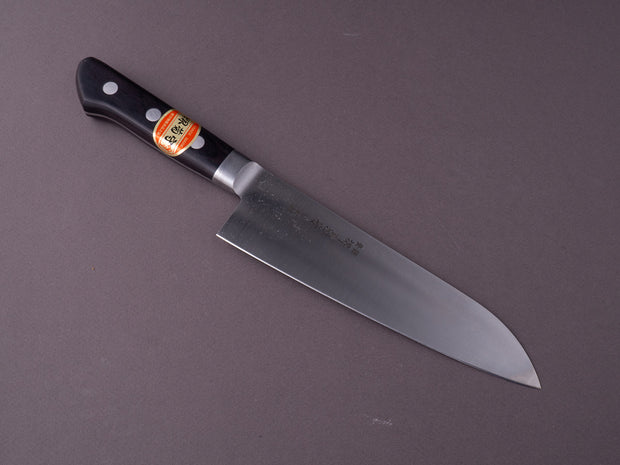 Sakai Kikumori - Nihonko - Carbon - 180mm Santoku - Western Handle