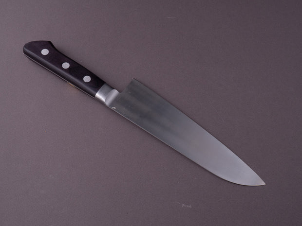 Sakai Kikumori - Nihonko - Carbon - 180mm Santoku - Western Handle