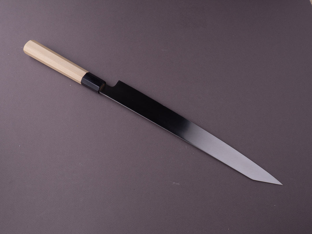 きりもん Sakai Kikumori Nakagawa 210mm Gyuto Stainless Clad Shirogami 1