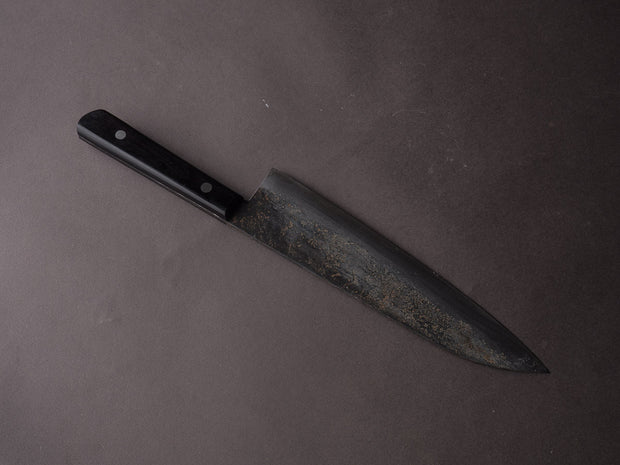 Morihei - Hisamoto - White #1 - Kurouchi - 210mm - Gyuto - Western Handle (No Bolster)
