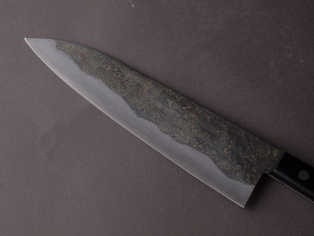 Morihei - Hisamoto - White #1 - Kurouchi - 210mm - Gyuto - Western Handle (No Bolster)