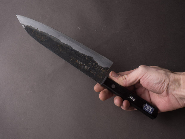 Morihei - Hisamoto - White #1 - Kurouchi - 210mm - Gyuto - Western Handle (No Bolster)