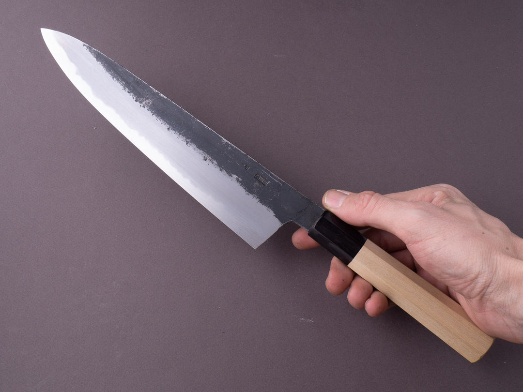 さるいち Sakai Kikumori - Kikuzuki Kuro - White #2 - Gyuto - 210mm