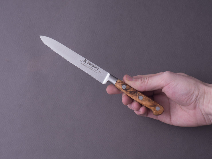 Serrated Wooden Knife