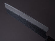 Hitohira - Futana - Super Blue - Kurouchi Tsuchime - 210mm Kiritsuke Gyuto - Cherry Handle