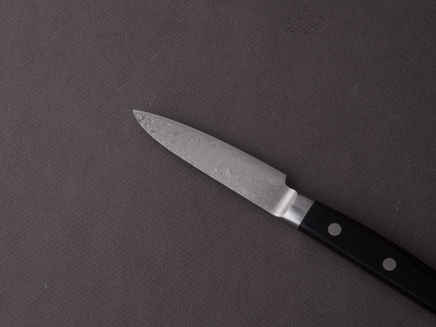 Hitohira - HG - Damascus - 80mm Paring Knife - Western Handle