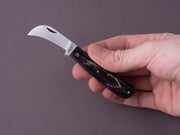 Coursolle - Mushroom Knife - Serpette - 75mm Buis - Black Horn