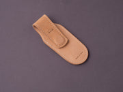 lionSTEEL - Magnetic Leather Sheath /w Clip - Natural