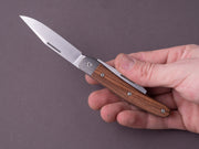 lionSTEEL - Folding Knife - Jack 2 Piece - 77mm - M390 - Slip Joint - Santos Mahogany