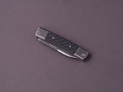 lionSTEEL - Folding Knife - bestMAN - Drop Point - 71mm - M390 - Slip Joint - Carbon Fiber