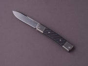 lionSTEEL - Folding Knife - bestMAN - Drop Point - 71mm - M390 - Slip Joint - Carbon Fiber