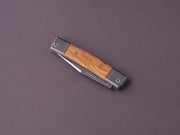 lionSTEEL - Folding Knife - bestMAN - Clip Point - 71mm - M390 - Slip Joint - Olive Wood