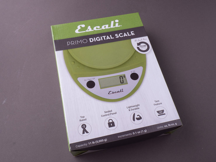 Escali P115TG Primo Digital Scale, Tarragon Green