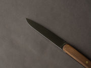 Florentine Kitchen Knives - Steak/Table - Kedma - Satin Stainless Steel - Scaled Walnut Handle - Set of 2