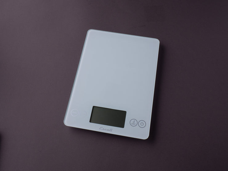 Escali - Arti Digital Glass Scale - Frost White (15Lbs)