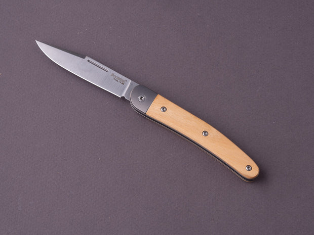 lionSTEEL - Folding Knife - Jack - 77mm - M390 - Slip Joint - Olive Wood