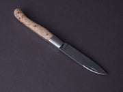 Fontenille-Pataud - Aurillac Shepard's - 110mm Folding Knife - Spring System - Curly Birch